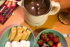 Make made fondue for Fondue Friday!