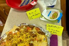 Rifftrax movie night: "Nachos: the hands of fate" and "Bite of the lepus" popcorn