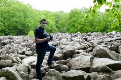 BYO hammer to the Ringing Rocks boulder field