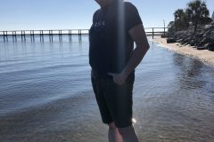 Mark made it into the Gulf!