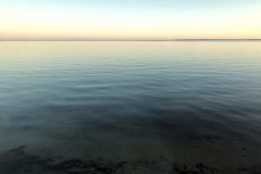 Unreal water at sunset. This is unedited and how it actually looked.