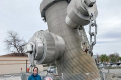 World's Largest Fire Hydrant by local Columbia artist Blue Sky