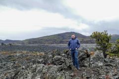 Mark and lava fields
