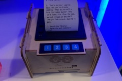 Choose-your-own-adventure robot