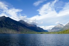 View from the Lake McDonald Lodge