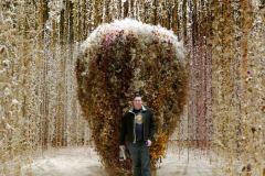 Art! Rebecca Louise Law's exhibit encourages "the viewer to experience the relationship between humanity and nature."