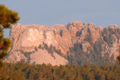 First glimpse of Mount Rushmore