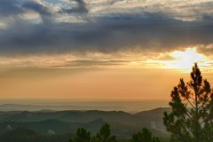 Sunrise over South Dakota