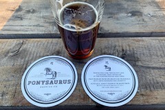 "People only ask, "Would you like a coaster?" They never ask if the coaster would like them. I may be made from 40% recycled materials, but I have opinions too, damn it! Actually, I don't know if I'm made from recycled materials at all. Oh God, who am I?"