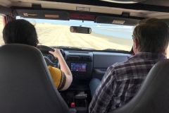 Of course we're listening to Wild Horses.