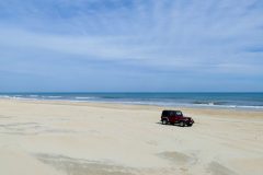 Sometimes we had the whole beach to ourselves.