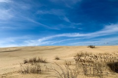 Blue skies over Jockey's Ridge