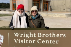 Heather and me at history stuff