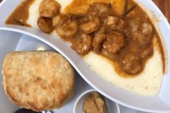 Shrimp and grits at Ruby Slipper