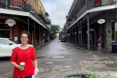 What's for breakfast in the French Quarter? Humidity.