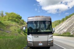 Nice spot to have to pull over for a coolant tank refill (Asheville, NC)