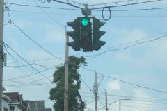 Green means go (Tipperary Hill, Syracuse, NY)