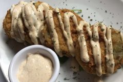 Fried green tomatoes from Belford's