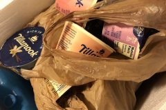 Mark brought back a month's worth of Tillamook yogurt from Washington. Because he loves me.