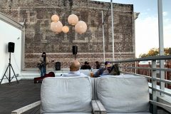 Rooftop music with dinner at the Grove