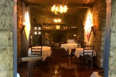 Inside the dining hall at Beardslee Castle