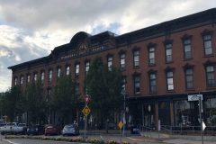 Winooski Block historic building near our park in Colchester
