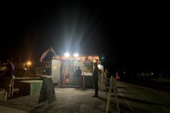 Grabbing late night maple creamies